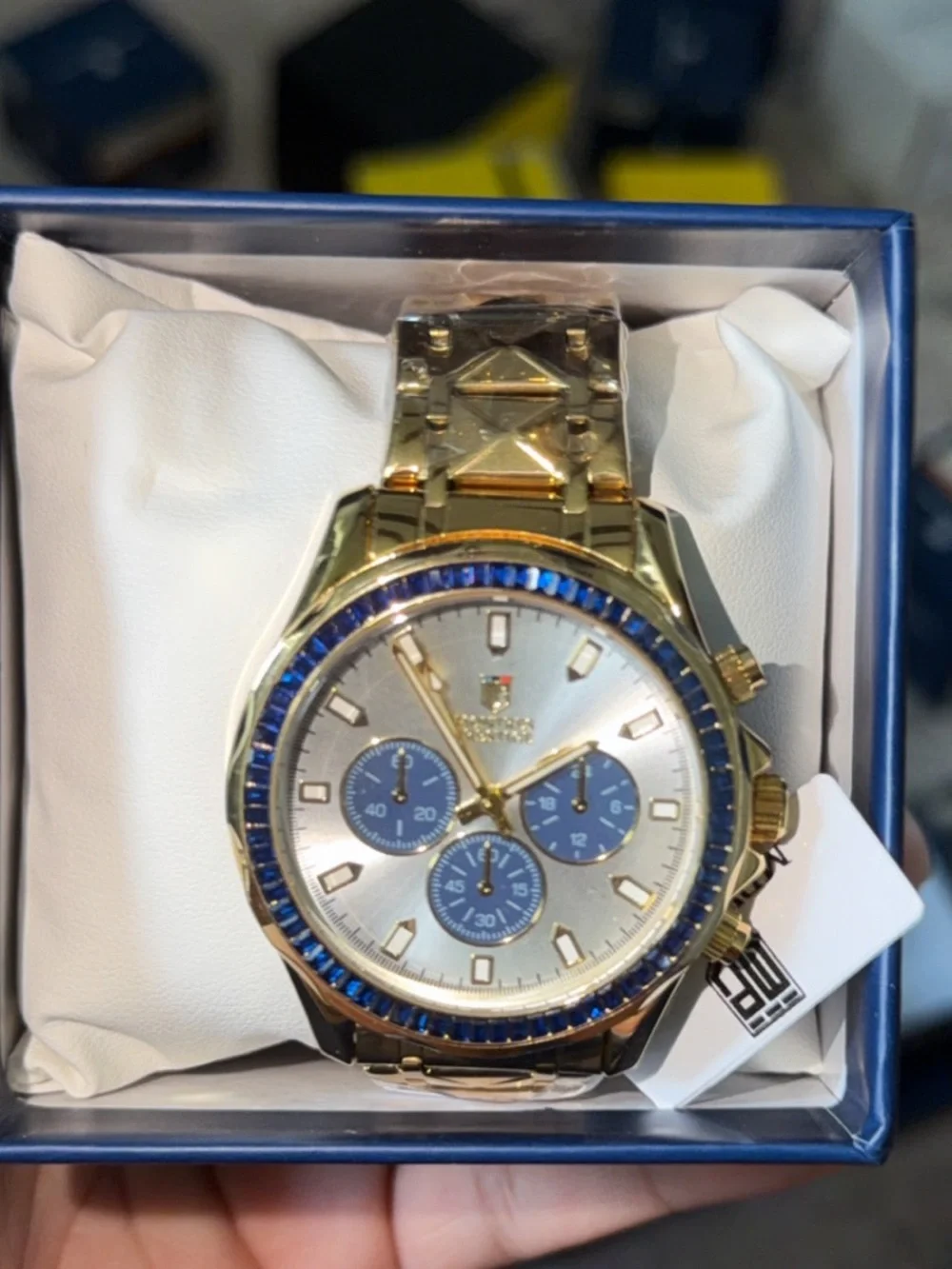 Invicta gold tone